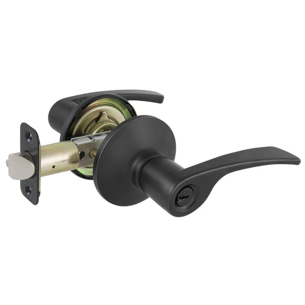 Defiant Kensington Matte Black Keyed Entry Door Handle 4 Defiant Kensington Matte Black Keyed Entry Door Handle - Image 2