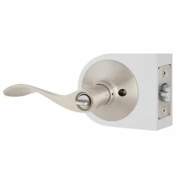 Defiant Zacoti Satin Nickel Keyed Entry Door Handle -Barton Kramer Shop defiant entry door handles lb6x200b 1f 1000