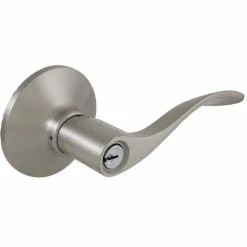 Defiant Zacoti Satin Nickel Keyed Entry Door Handle