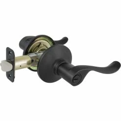 Defiant Burgundy Matte Black Keyed Entry Door Handle -Barton Kramer Shop defiant entry door handles ld5xk00b c3 1000