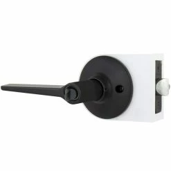 Defiant Freedom Matte Black Keyed Entry Door Handle -Barton Kramer Shop defiant entry door handles lexk00b 44 1000