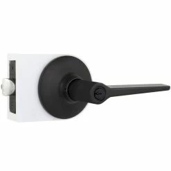 Defiant Freedom Matte Black Keyed Entry Door Handle -Barton Kramer Shop defiant entry door handles lexk00b 4f 1000