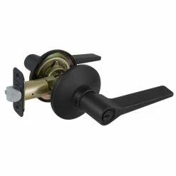 Defiant Freedom Matte Black Keyed Entry Door Handle -Barton Kramer Shop defiant entry door handles lexk00b fa 1000