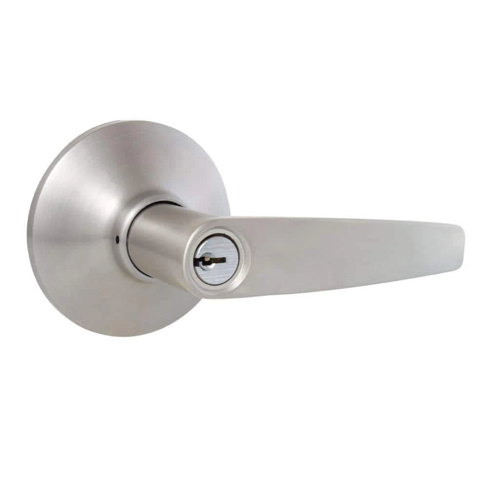 Defiant Olympic Stainless Steel Keyed Entry Door Handle Lock 3 Defiant Olympic Stainless Steel Keyed Entry Door Handle Lock