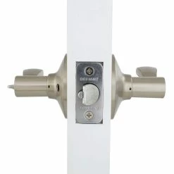 Defiant Naples Satin Nickel Keyed Entry Door Handle -Barton Kramer Shop defiant entry door handles lyex200b 1f 1000