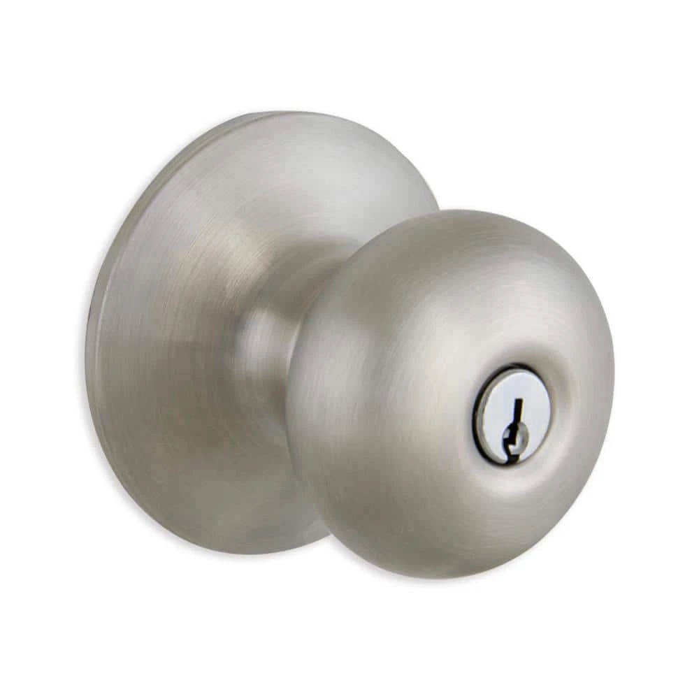 Defiant Berwick Stainless Steel Keyed Entry Door Knob 3 Defiant Berwick Stainless Steel Keyed Entry Door Knob