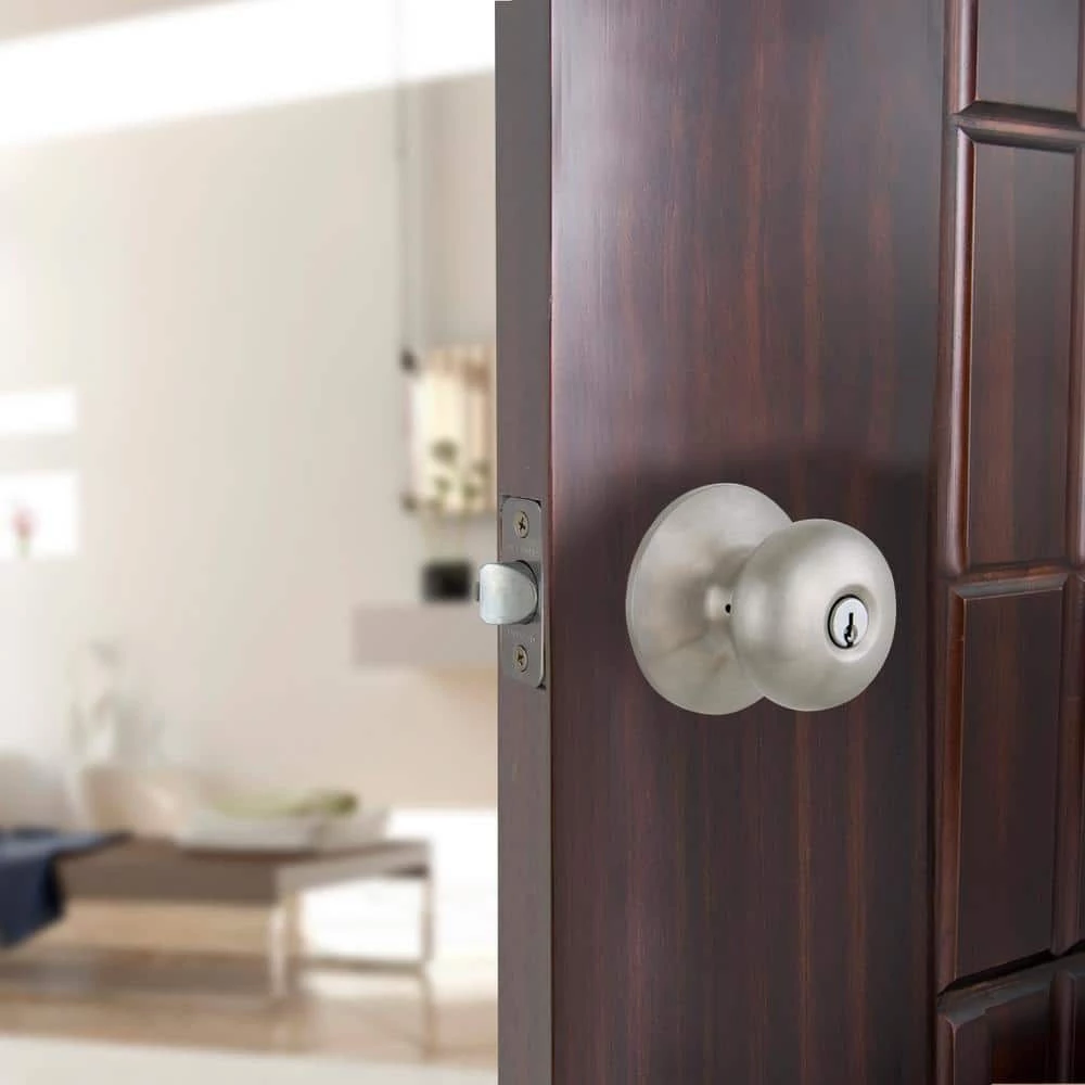 Defiant Berwick Stainless Steel Keyed Entry Door Knob 4 Defiant Berwick Stainless Steel Keyed Entry Door Knob - Image 2