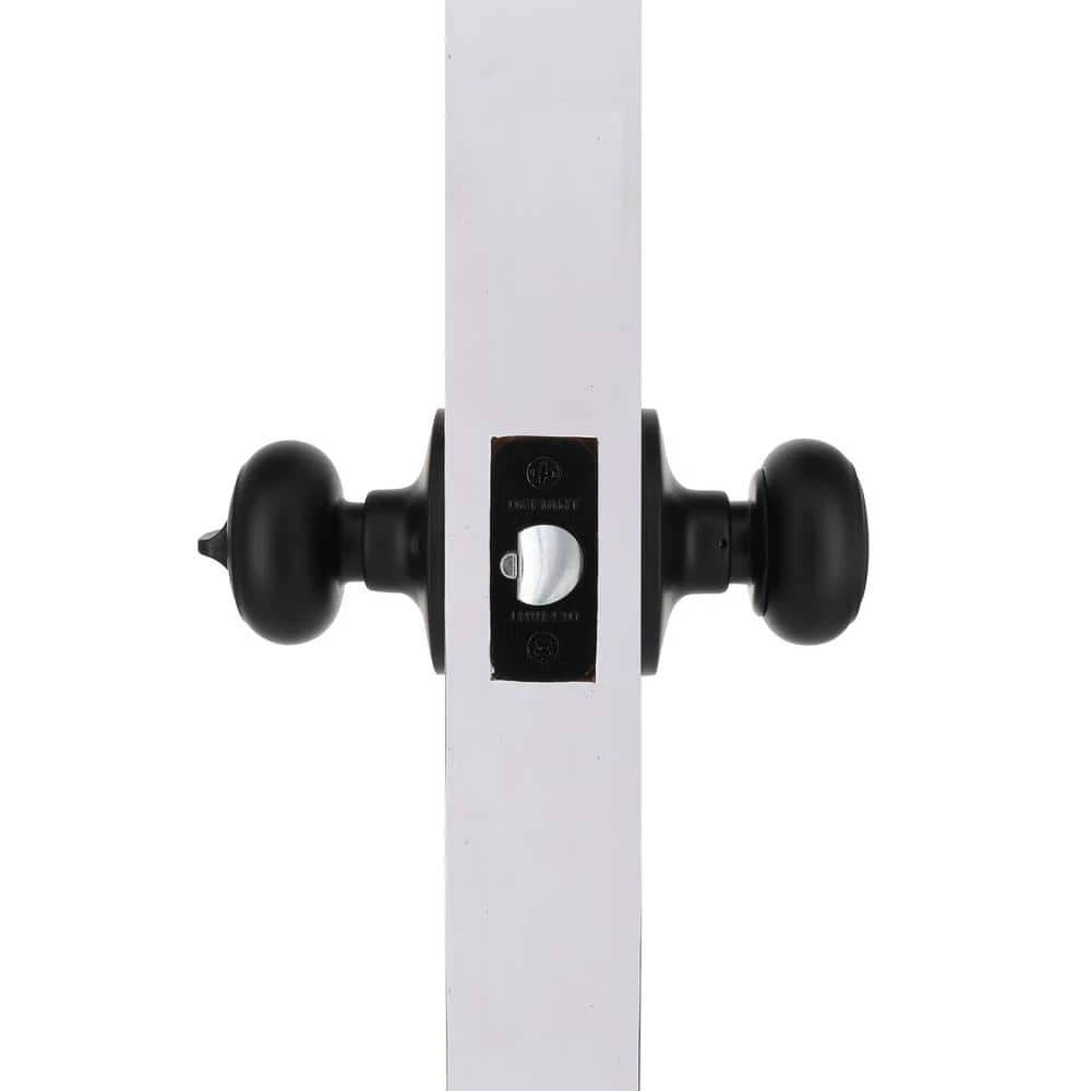 Defiant Hartford Matte Black Keyed Entry Door Knob 8 Defiant Hartford Matte Black Keyed Entry Door Knob - Image 6