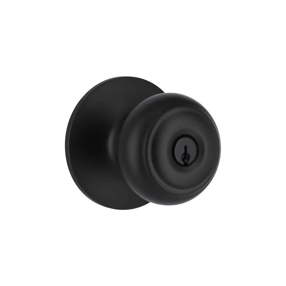 Defiant Hartford Matte Black Keyed Entry Door Knob 3 Defiant Hartford Matte Black Keyed Entry Door Knob