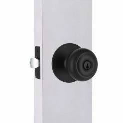 Defiant Hartford Matte Black Keyed Entry Door Knob 16 Defiant Hartford Matte Black Keyed Entry Door Knob -Barton Kramer Shop defiant entry door knobs 32tgx900b c3 1000