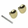 Defiant 2-1/4 in. Solid Brass Door Knob (2 per Pack) 1 Defiant 2-1/4 in. Solid Brass Door Knob (2 per Pack) -Barton Kramer Shop defiant entry door knobs 70382 64 1000