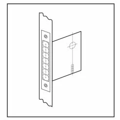Defiant 2 in. Aged Bronze Victorian Glass Knob Mortise Set -Barton Kramer Shop defiant entry door knobs 70452 c3 1000
