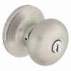 Defiant Simple Series Round Stainless Steel Keyed Entry Door Knob -Barton Kramer Shop defiant entry door knobs evtf600b 64 1000