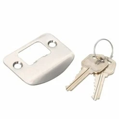 Defiant Simple Series Round Stainless Steel Keyed Entry Door Knob -Barton Kramer Shop defiant entry door knobs evtf600b fa 1000