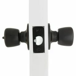 Defiant Simple Series Bell Aged Bronze Keyed Entry Door Knob -Barton Kramer Shop defiant entry door knobs evtrx700b 4f 1000