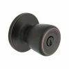 Defiant Simple Series Bell Aged Bronze Keyed Entry Door Knob -Barton Kramer Shop defiant entry door knobs evtrx700b 64 1000