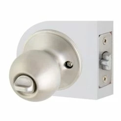 Defiant Simple Series Ball Stainless Steel Keyed Entry Door Knob -Barton Kramer Shop defiant entry door knobs evtw600b 1f 1000