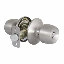 Defiant Brandywine Stainless Steel Keyed Entry Door Knob -Barton Kramer Shop defiant entry door knobs t8600 fa 1000