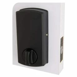 Defiant Square Matte Black Electronic Single Cylinder Keypad Deadbolt -Barton Kramer Shop defiant keyless deadbolts 32ga8x9d01aa 1f 1000