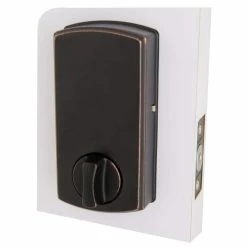 Defiant Castle Aged Bronze Electronic Single Cylinder Keypad Deadbolt -Barton Kramer Shop defiant keyless deadbolts 32gc1x7d01aa 1f 1000