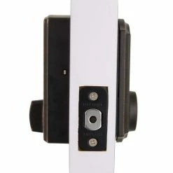 Defiant Castle Aged Bronze Electronic Single Cylinder Keypad Deadbolt -Barton Kramer Shop defiant keyless deadbolts 32gc1x7d01aa 4f 1000