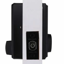 Defiant Square Matte Black Electronic Single Cylinder Touchpad Deadbolt -Barton Kramer Shop defiant keyless deadbolts 32gc2x9d01aa 4f 1000