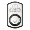Defiant Single Cylinder Castle Electronic Keypad Deadbolt Satin Nickel -Barton Kramer Shop defiant keyless deadbolts ks01 sn 64 1000