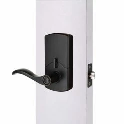 Defiant Castle Aged Bronze Electronic Keypad Door Lever -Barton Kramer Shop defiant keyless locksets 32gc3x7lyed0ahq 1f 1000