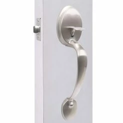 Defiant Wilmington Satin Nickel Door Handleset with Hartford Knob 10 Defiant Wilmington Satin Nickel Door Handleset with Hartford Knob -Barton Kramer Shop defiant knob handlesets hy7x2g3 4f 1000