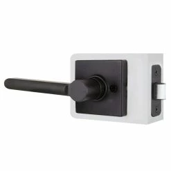 Defiant Tonbridge Matte Black Hall and Closet Door Handle with Square Rose (4-Pack) 13 Defiant Tonbridge Matte Black Hall and Closet Door Handle with Square Rose (4-Pack) -Barton Kramer Shop defiant passage door handles 32ld6x903bad4 1f 1000