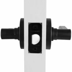 Defiant Tonbridge Matte Black Hall and Closet Door Handle with Round Rose (4-Pack) -Barton Kramer Shop defiant passage door handles 32ld6x903bcd4 4f 1000