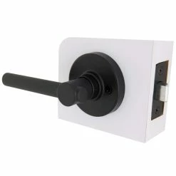 Defiant Highland Matte Black Hall and Closet Door Lever with Round Rose 15 Defiant Highland Matte Black Hall and Closet Door Lever with Round Rose -Barton Kramer Shop defiant passage door handles 32ld8x903c 4f 1000