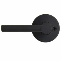 Defiant Highland Matte Black Hall and Closet Door Lever with Round Rose 19 Defiant Highland Matte Black Hall and Closet Door Lever with Round Rose -Barton Kramer Shop defiant passage door handles 32ld8x903c 76 1000