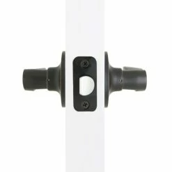 Defiant Simple Series Wave Aged Bronze Hall/Closet Door Handle (10-Pack) -Barton Kramer Shop defiant passage door handles evlc2x703bdf 4f 1000