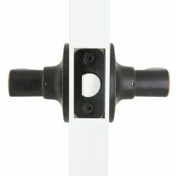 Defiant Simple Series Straight Aged Bronze Hall/Closet Door Handle (10-Pack) 12 Defiant Simple Series Straight Aged Bronze Hall/Closet Door Handle (10-Pack) -Barton Kramer Shop defiant passage door handles evlhx703bdf 4f 1000