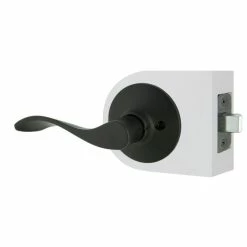 Defiant Zacoti Matte Black Hall/Closet Door Handle 17 Defiant Zacoti Matte Black Hall/Closet Door Handle -Barton Kramer Shop defiant passage door handles lb6xk03b 1f 1000