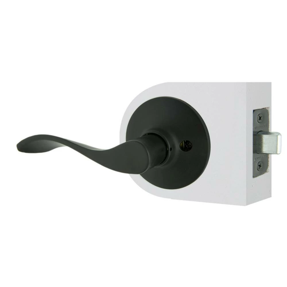 Defiant Zacoti Matte Black Hall/Closet Door Handle 8 Defiant Zacoti Matte Black Hall/Closet Door Handle - Image 6