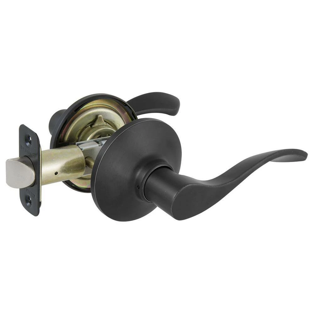 Defiant Zacoti Matte Black Hall/Closet Door Handle 9 Defiant Zacoti Matte Black Hall/Closet Door Handle - Image 7