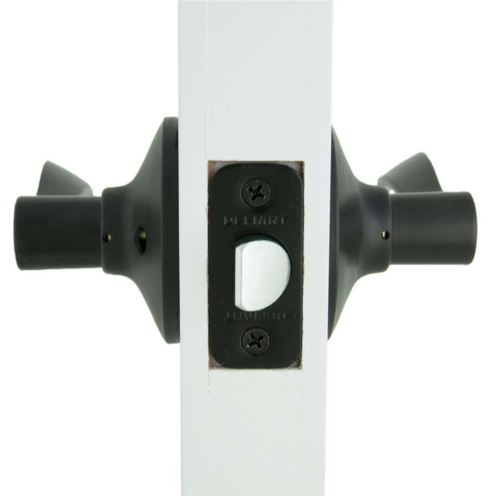 Defiant Zacoti Matte Black Hall/Closet Door Handle 7 Defiant Zacoti Matte Black Hall/Closet Door Handle - Image 5