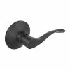 Defiant Zacoti Matte Black Hall/Closet Door Handle -Barton Kramer Shop defiant passage door handles lb6xk03b 64 1000