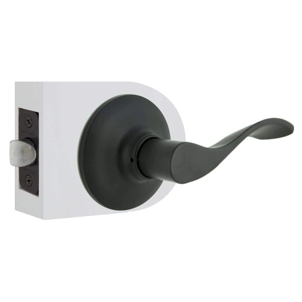 Defiant Zacoti Matte Black Hall/Closet Door Handle 6 Defiant Zacoti Matte Black Hall/Closet Door Handle - Image 4