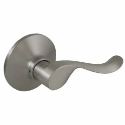 Defiant Burgundy Satin Nickel Hall/Closet Door Handle