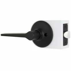 Defiant Freedom Matte Black Hall and Closet Door Handle -Barton Kramer Shop defiant passage door handles lexk03b 1f 1000