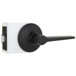 Defiant Freedom Matte Black Hall and Closet Door Handle -Barton Kramer Shop defiant passage door handles lexk03b c3 1000