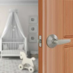 Defiant Olympic Stainless Steel Hall/Closet Door Lever 12 Defiant Olympic Stainless Steel Hall/Closet Door Lever -Barton Kramer Shop defiant passage door handles lg603b 66 1000