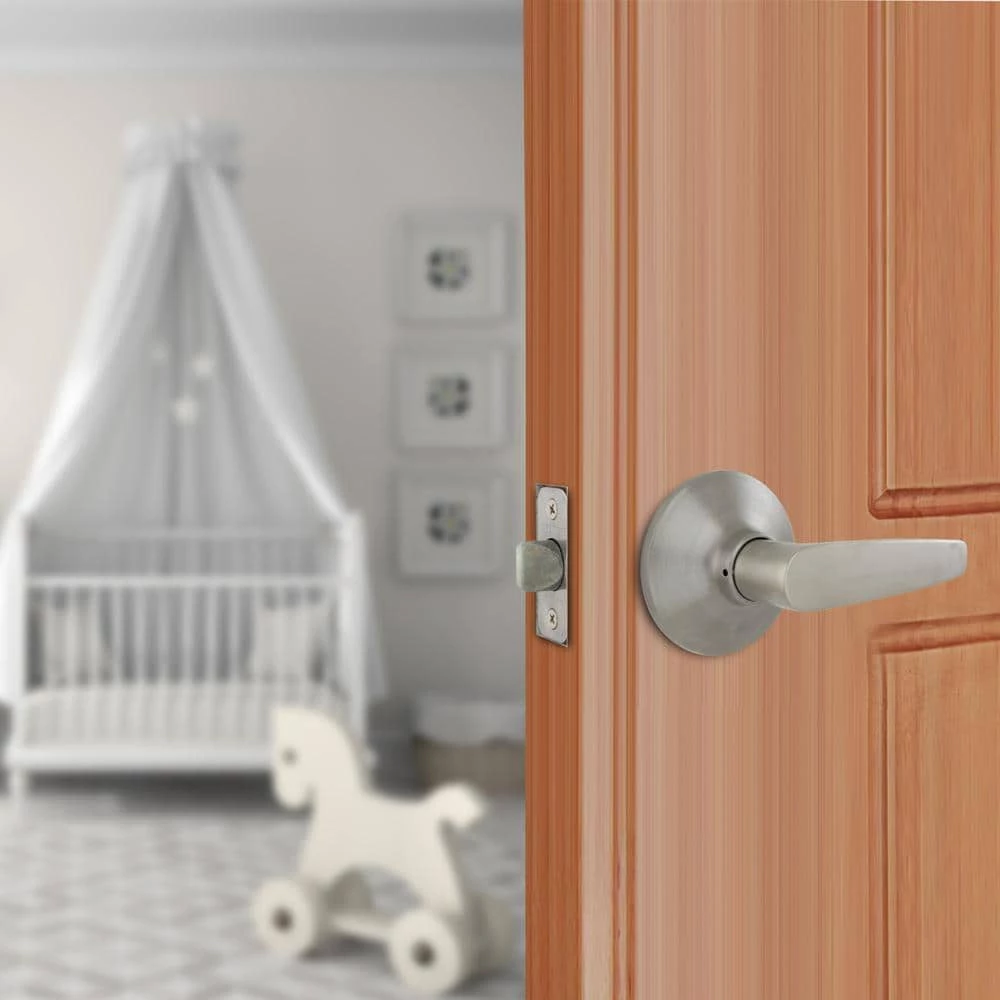 Defiant Olympic Stainless Steel Hall/Closet Door Lever 5 Defiant Olympic Stainless Steel Hall/Closet Door Lever - Image 3