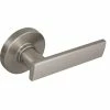 Defiant Westwood Satin Nickel Hall/Closet Door Lever with Round Rose -Barton Kramer Shop defiant passage door handles lp1x203c 64 1000