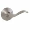 Defiant Naples Satin Nickel Hall and Closet Passage Door Handle -Barton Kramer Shop defiant passage door handles lyex203b 64 1000