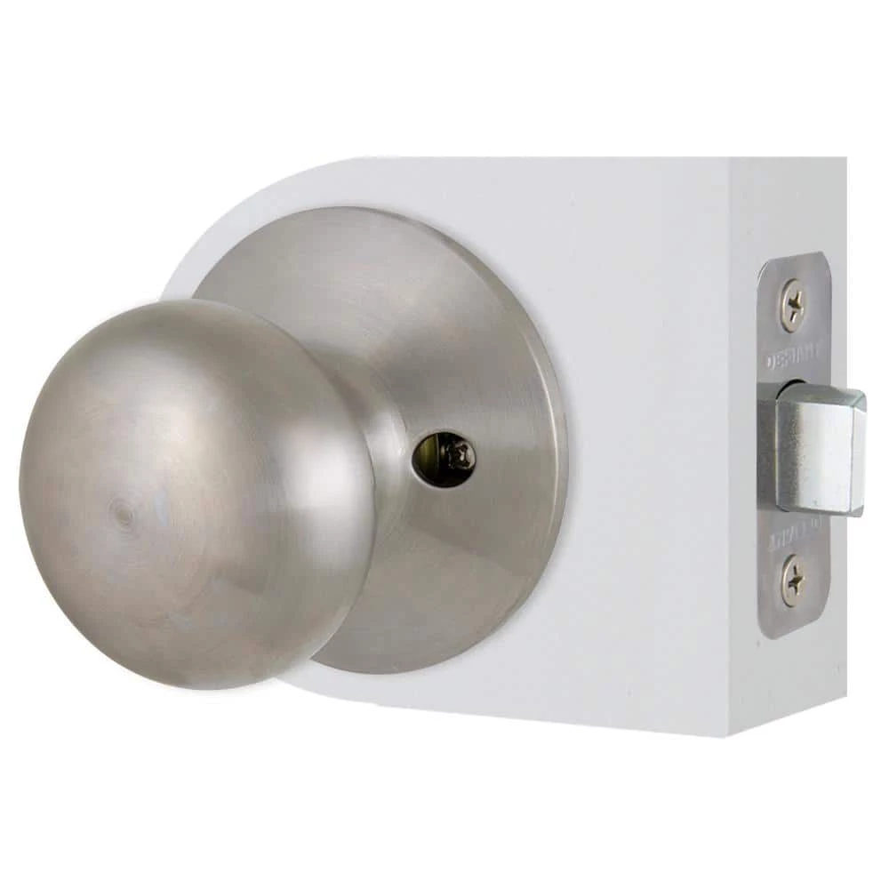 Defiant Berwick Stainless Steel Hall and Closet Door Knob 8 Defiant Berwick Stainless Steel Hall and Closet Door Knob - Image 6