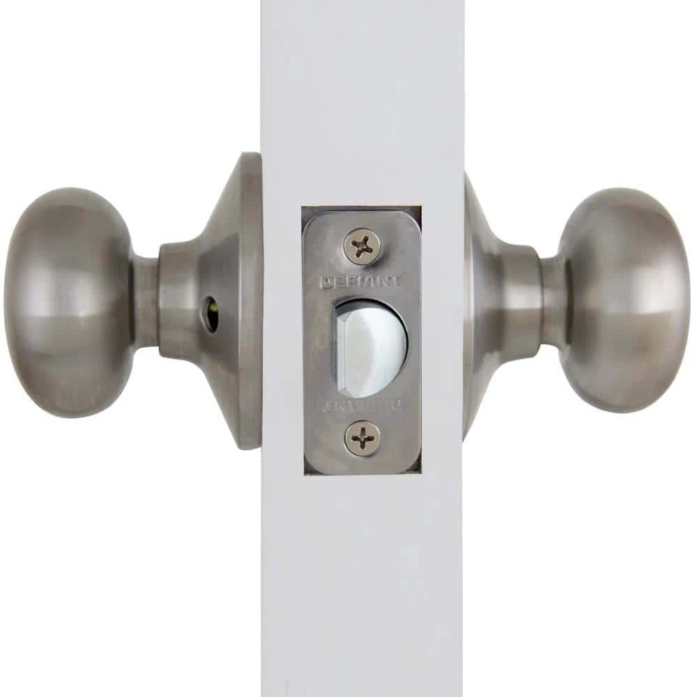 Defiant Berwick Stainless Steel Hall and Closet Door Knob 7 Defiant Berwick Stainless Steel Hall and Closet Door Knob - Image 5
